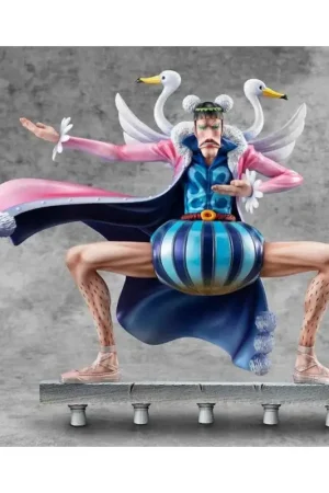 ONE PIECE - Mr.2 Bon Clay - POP Statue 23cm Figuurtje Speciale Aanbieding