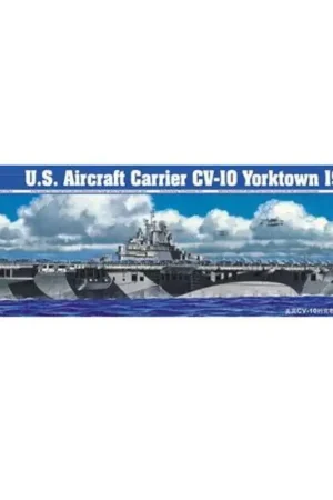 U.S Aircraft Carrier CV-10 Yorktown 1944 Schaalmodel Betrouwbaar