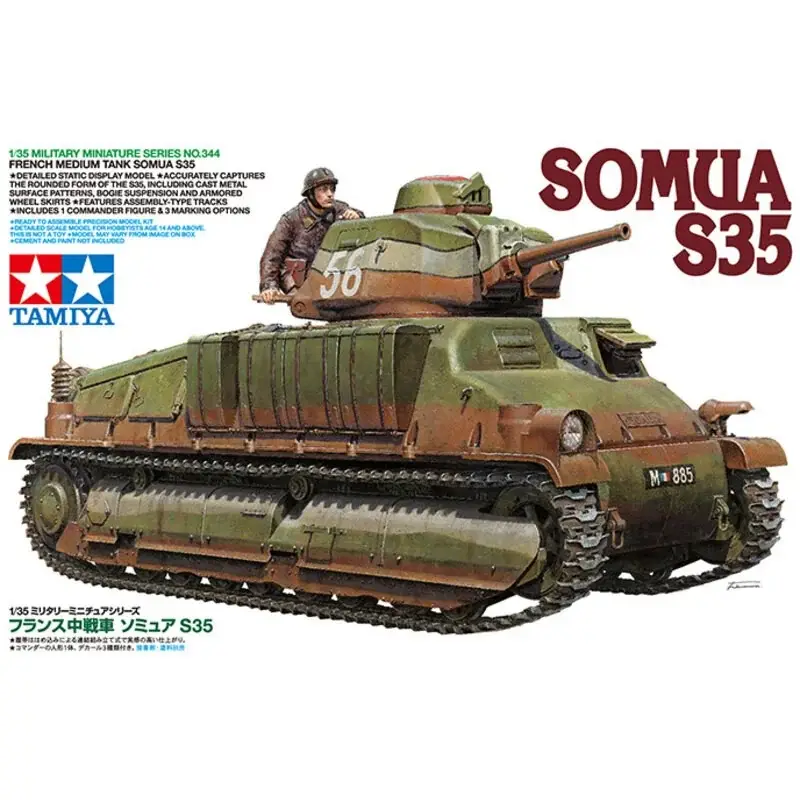 Somua S35 French Medium Tank Schaalmodel Bestel Nu