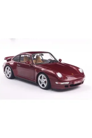 Shop Nu 1:18 porsche 911 (993) turbo arena red 1997 Miniatuur