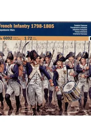 Actieprijs Napoleonic Wars French Infantry 1800-05 Figuren
