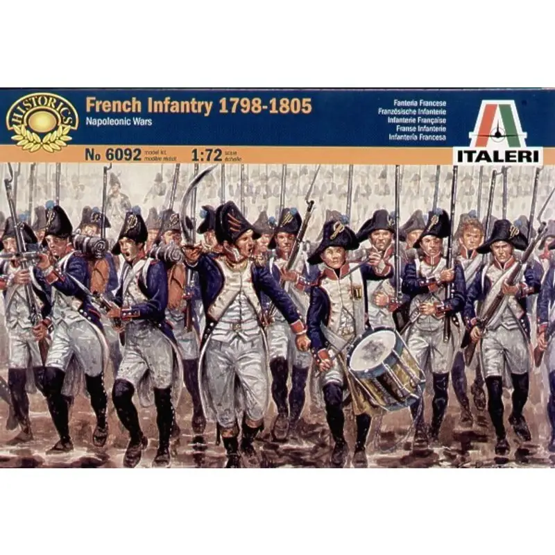Actieprijs Napoleonic Wars French Infantry 1800-05 Figuren