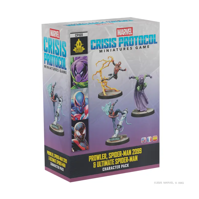 Gereduceerde Prijs Marvel Crisis Protocol Prowler, 2099 & Ult Spider Figuurtje