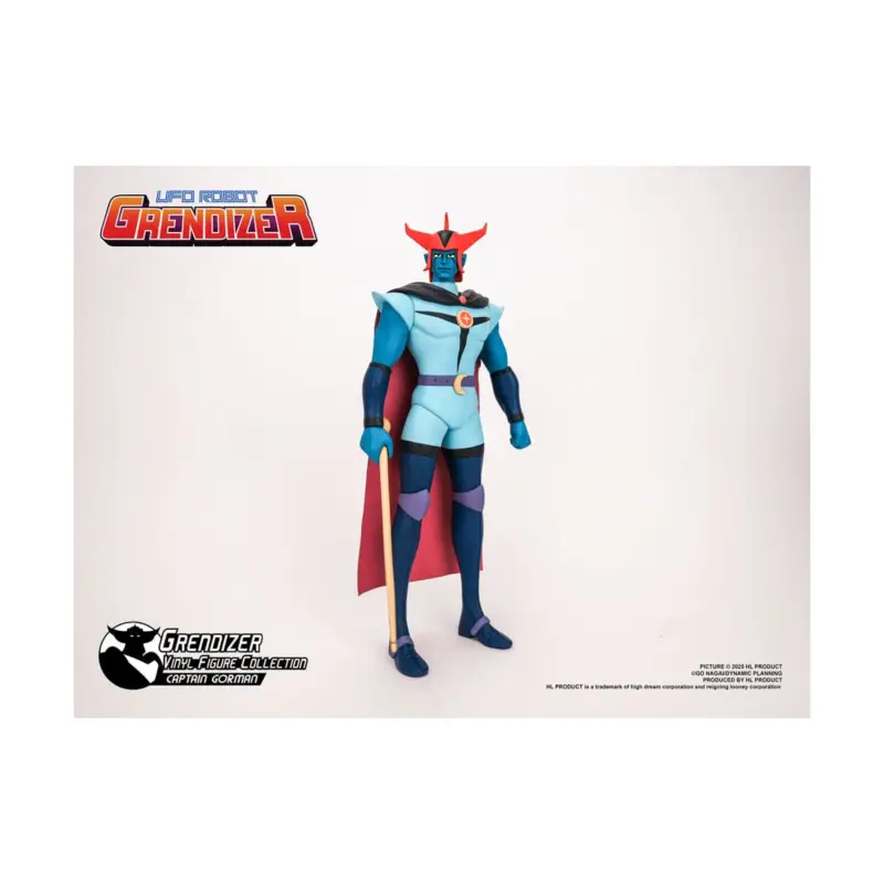 Grendizer Captain Gorman 25cm Vinyl Figure Figuurtje Beperkte Voorraad