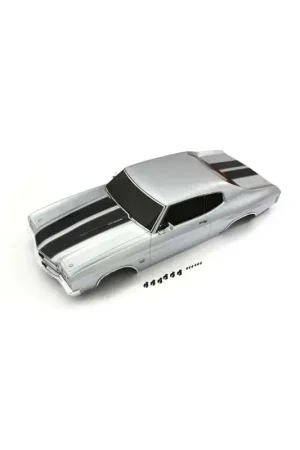 Fazer Body 1:10 FZ02L Chevy Chevelle R SS454LS6 - Silver Snelle Levering