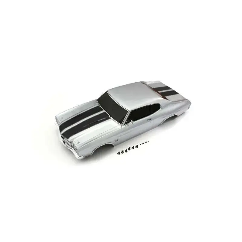 Fazer Body 1:10 FZ02L Chevy Chevelle R SS454LS6 - Silver Snelle Levering