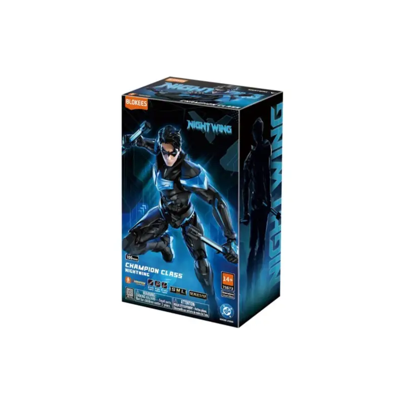DC Blokees Champion Class 03 Nightwing 15cm Uitverkoop