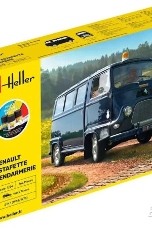 STARTER KIT RENAULT ESTAFETTE Gendarmerie Schaalmodel Beste Prijs