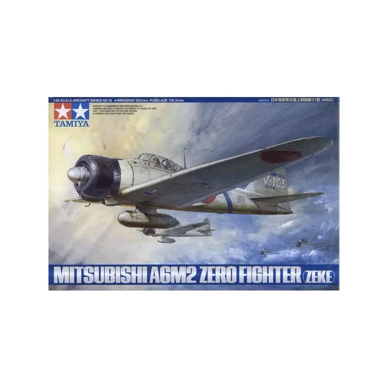 Exclusieve Aanbieding Mitsubishi A6M2 Zero Type 21 Zeke Schaalmodel