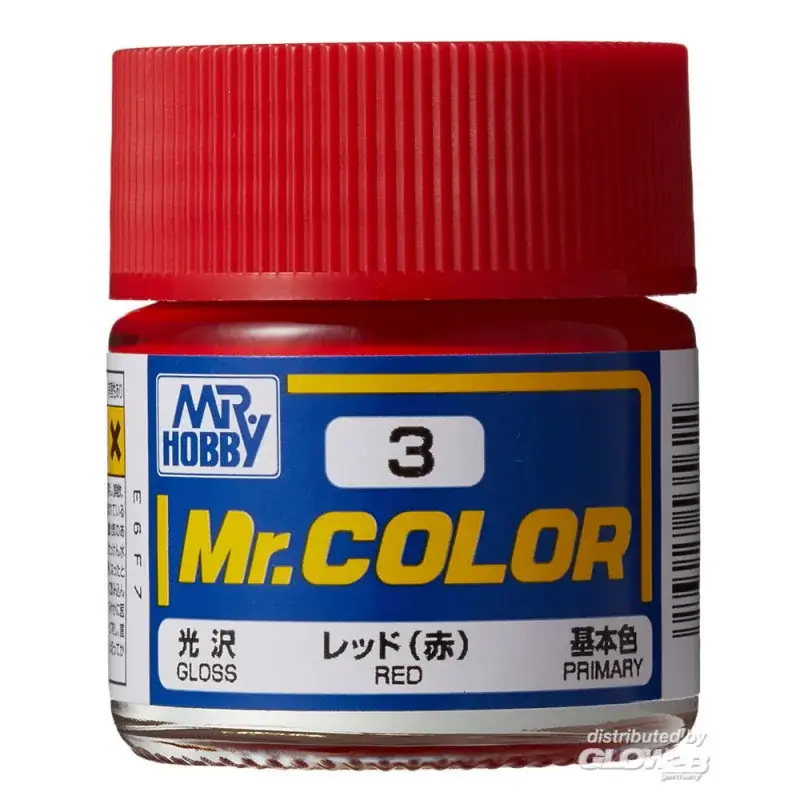 Bestel Nu Mr Hobby -Gunze Mr. Color (10 ml) Red Acrylverf