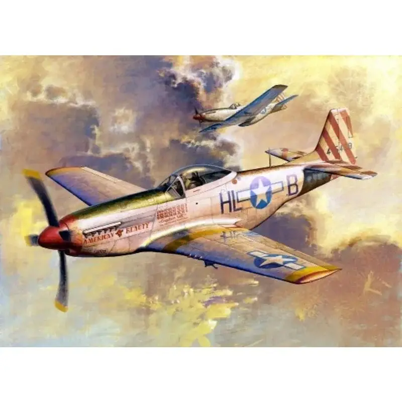 P-51 d mustang Schaalmodel Lage Kosten
