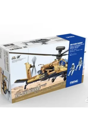 AH-64D Saraf Heavy Attack Helicopter (Israeli Air Force) Special Edition (incl. Two Resin figures) Gereduceerde Prijs