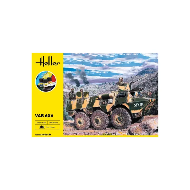 Heller 57141 starter model kit vab 6x6 1/35 Schaalmodel Nu Kopen