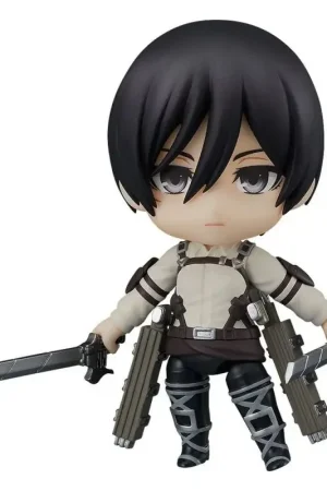 Aanval op Titan Nendoroid-figuur Mikasa Ackerman: The Final Season Ver. 10cm Action figure Speciale Aanbieding