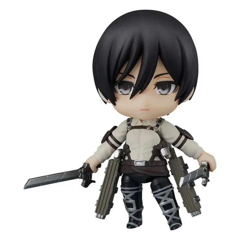 Aanval op Titan Nendoroid-figuur Mikasa Ackerman: The Final Season Ver. 10cm Action figure Speciale Aanbieding