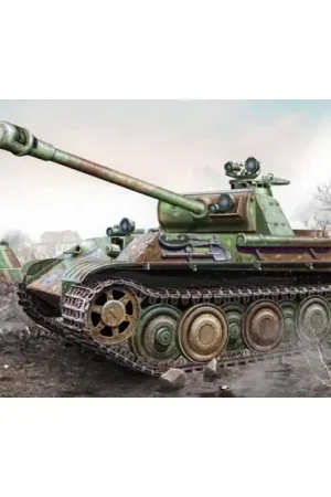 Weekendaanbieding Panther Ausf G + Pantherturm Schaalmodel