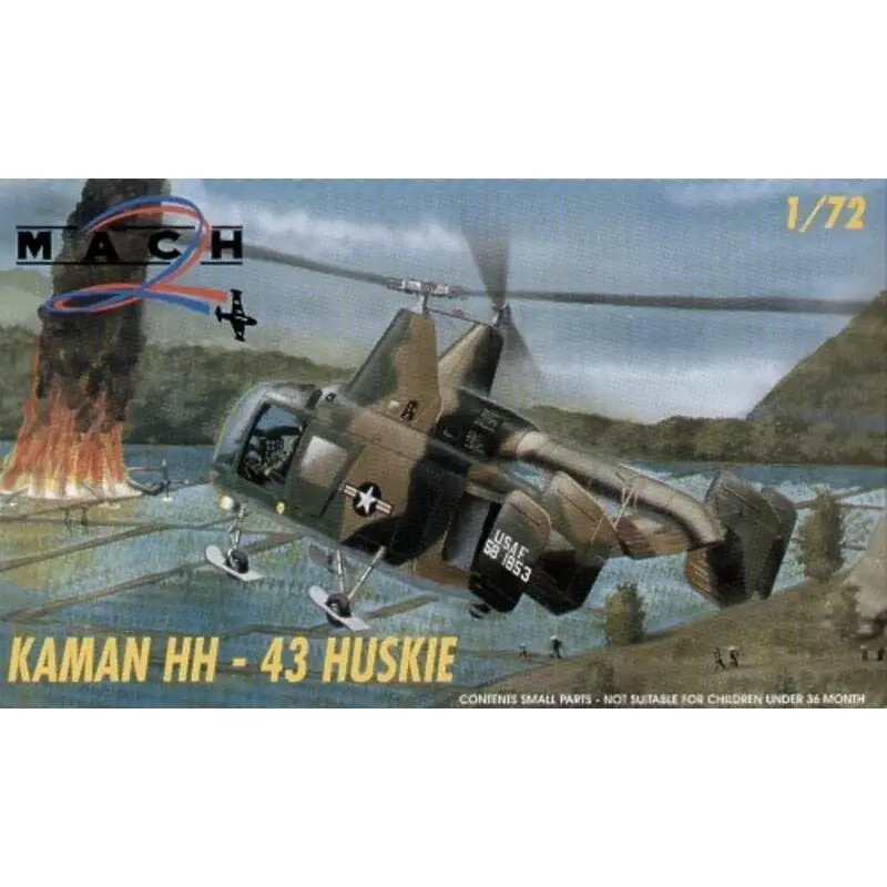 Kaman HH-43 Huskie Schaalmodel Betrouwbaar