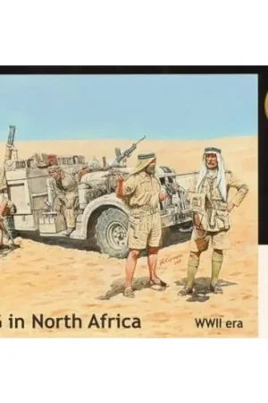 LRDG in North Africa WWII era Figuren Lage Prijs