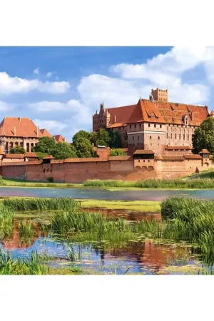 Malbork Kasteel, Polen, puzzel 3000 onderdelen Superprijs