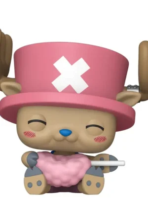 One Piece - POP! Animation Vinyl figure Tony Tony Chopper with cotton candy heo Exclusive 9 cm Voordeelprijs