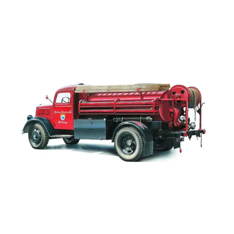 Goedkoop Opel Blitz Fire Brigade Bouwmodell
