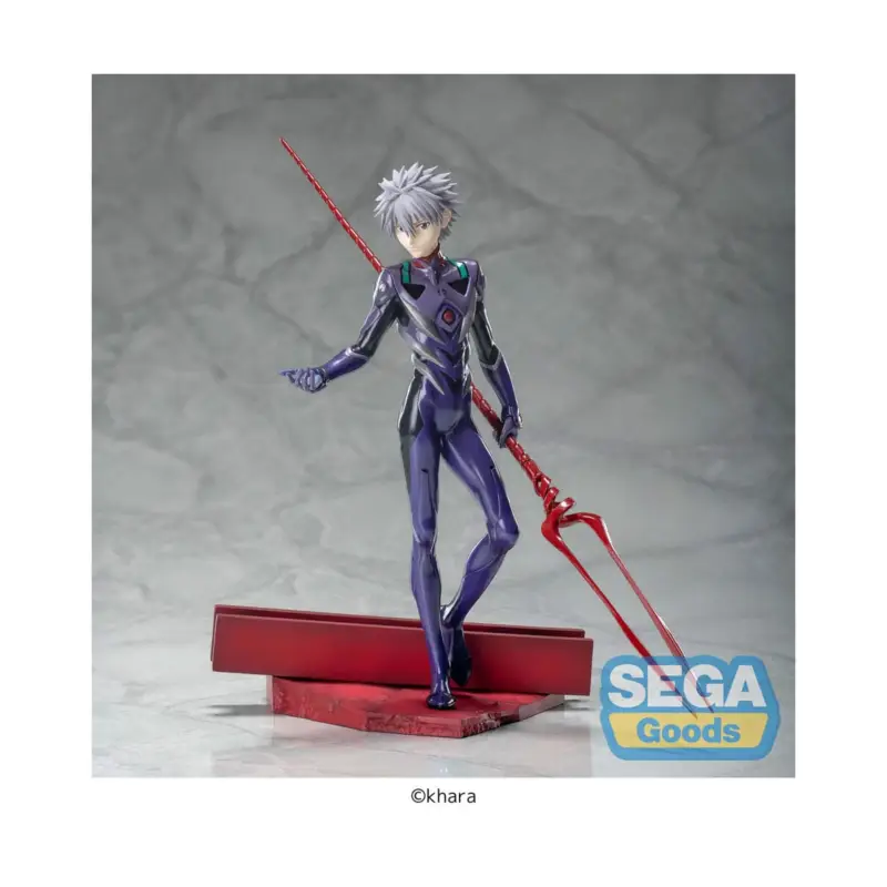 Evangelion: 3.0+1.0 Thrice Upon a Time Luminasta PVC statuette Kaworu Nagisa x Spear of Longinus 21 cm Hete Deal