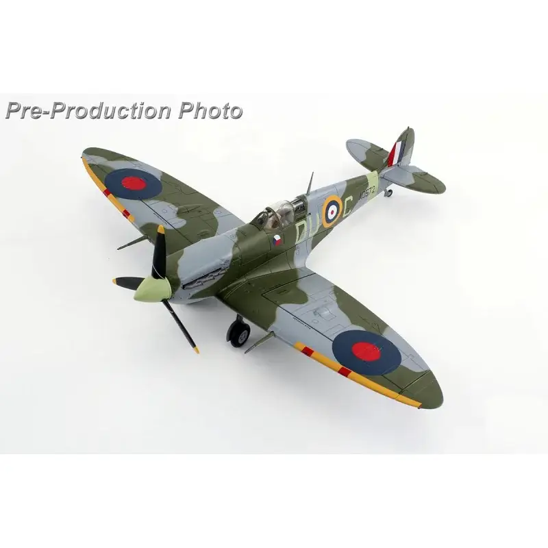 Merkproduct Spitfire Mk. Vb AD572 F/O Frantisek Perina No. 312 Sqn spring 1942 Miniatuur
