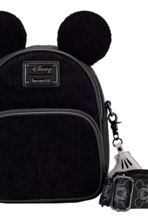 Disney by Loungefly Mickey Mouse 100th Anniversary Corduroy shoulder bag Nu Kopen