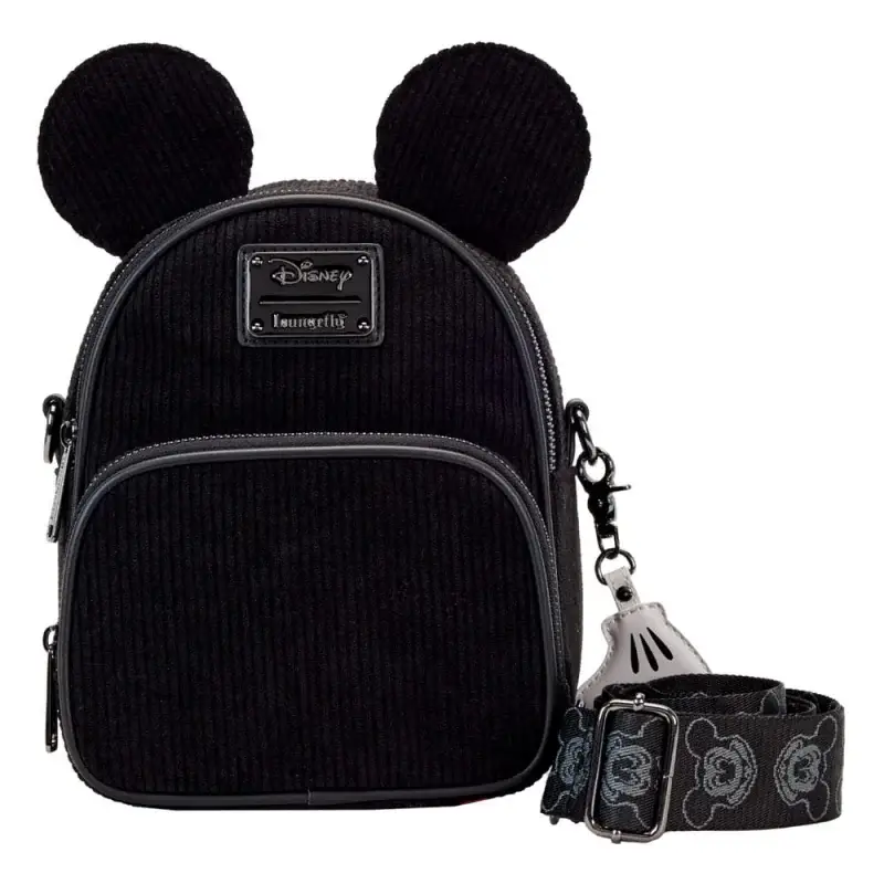 Disney by Loungefly Mickey Mouse 100th Anniversary Corduroy shoulder bag Nu Kopen