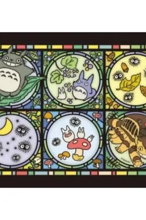 Koop Vandaag Puzzel Mijn buurman Totoro Art Crystal Jigsaw Puzzle Totoro's Forest Letter