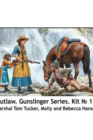 Outlaw Gunslinger 1 Maarschalk Tom, Tucker & Molly Figuren Bestseller