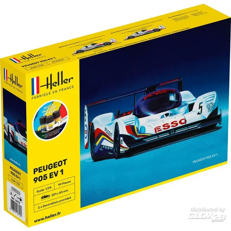 Bestseller Starter kit peugeot 905 ev 1 bis Schaalmodel