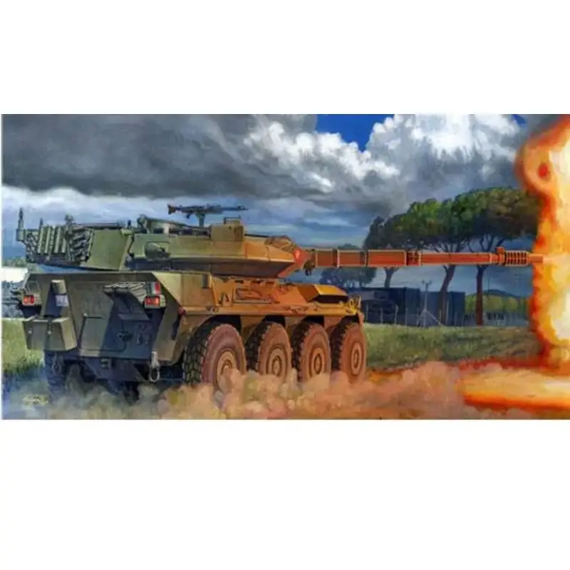 Italian B1 Centauro Tank Destroyer Schaalmodel Op = Op