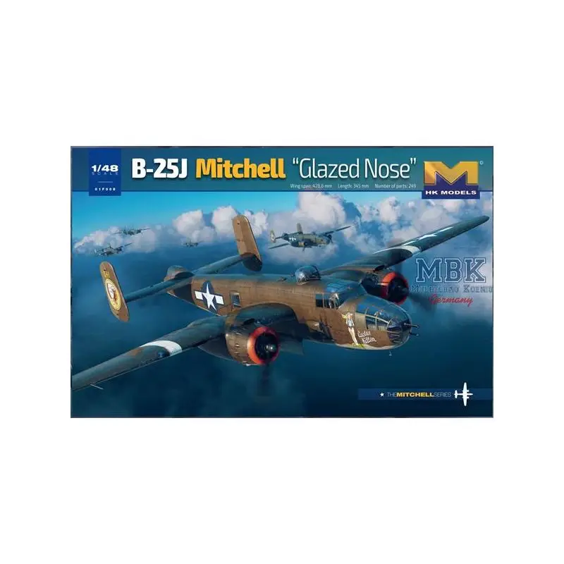 B-25J Mitchell Glazed Nose Schaalmodel Express Levering