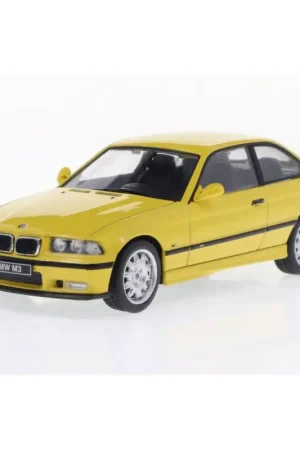 1:43 bmw m3 coupé dakar yellow 1999 Miniatuur Beperkte Voorraad