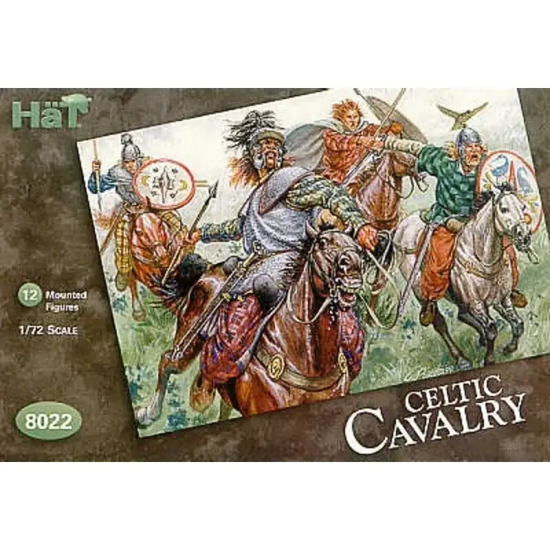 Flitsaanbieding Celtic Cavalry. 12 mounted Celtic cavalrymen. Figuren