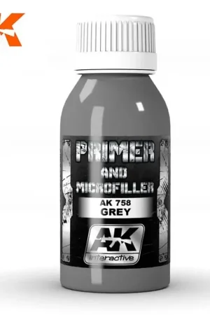 grijze primer en microfiller Acrylverf Nieuw