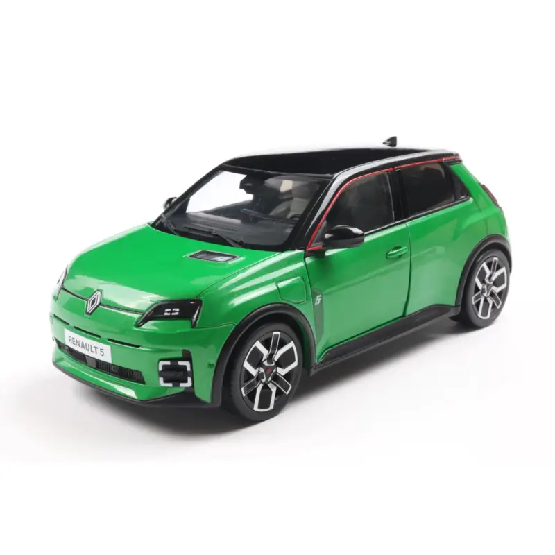 Nu Kopen Renault 5 e-tech vert pop 2024 1/18 Miniatuur