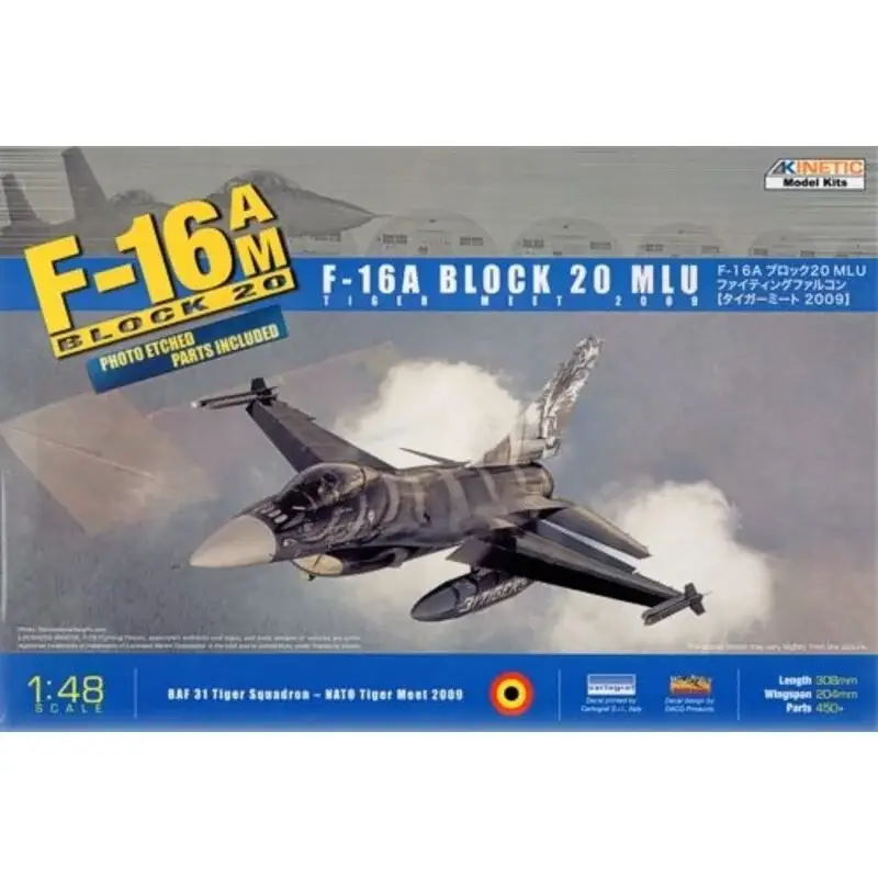Lage Prijs F-16a tiget meet 2009 (w/ pe) Schaalmodel