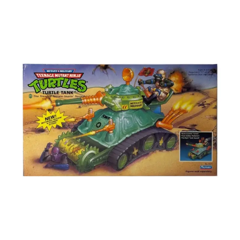 Laatste Versie Teenage Mutant Ninja Turtles Turtle Tank vehicle (EU Exclusive, 25 cm) Figuurtje
