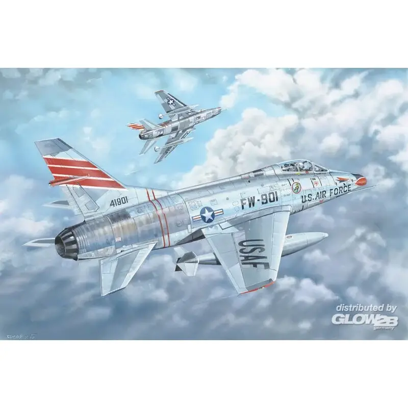 F-100C Super Sabre Schaalmodel Veilige Betaling