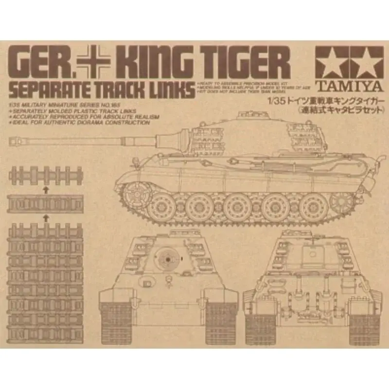 Fabrieksprijs King Tiger Track Links (moveable track link set injection moulded) Rupsbanden