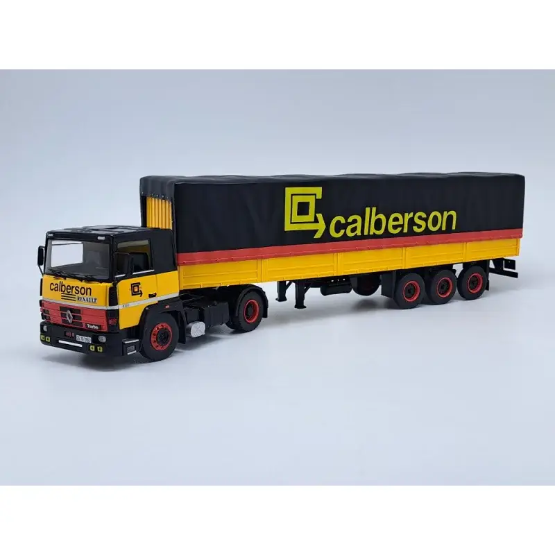 Renault r310 savoyard semi-trailer 3 axles “calberson” Miniatuurr Dagaanbieding