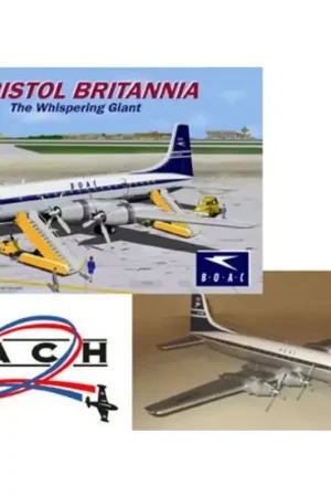 Bristol Britannia BOAC-versie (cijfers en uitrusting van de grond zijn niet inbegrepen) Bestseller