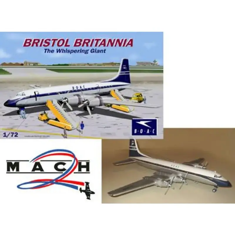 Bristol Britannia BOAC-versie (cijfers en uitrusting van de grond zijn niet inbegrepen) Bestseller