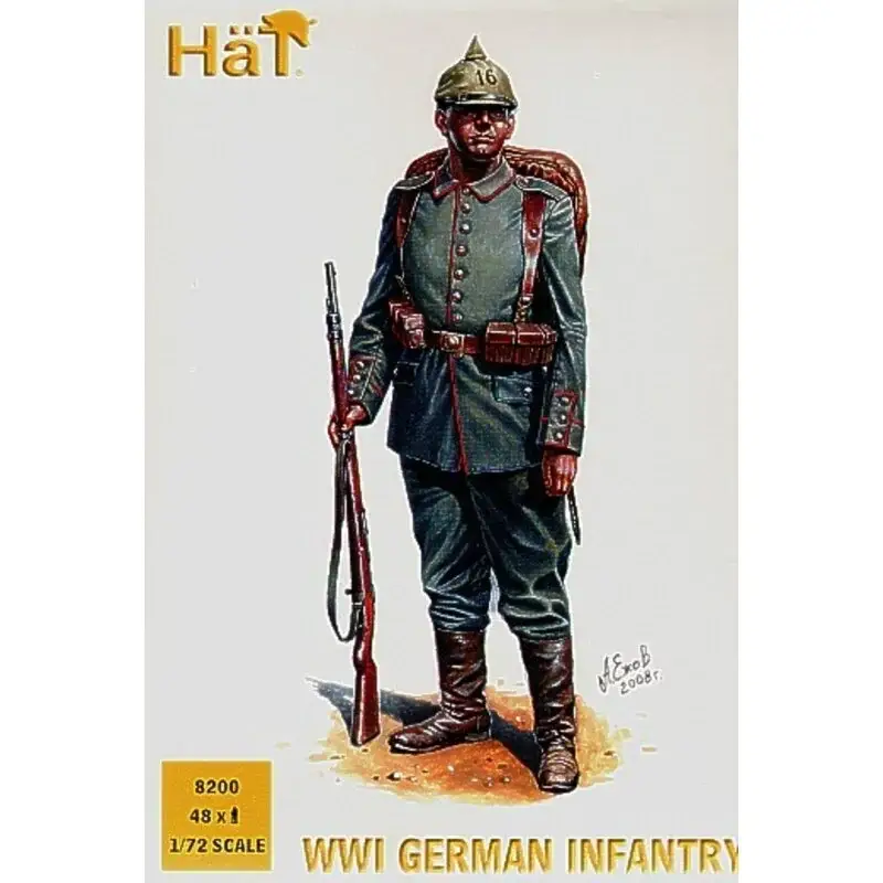 WWI German Infantry x 48 figures per box Figuren Shop Nu
