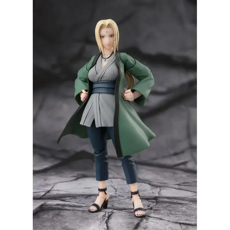 Gecertificeerd NARUTO -Tsunade "Legendary Medical Ninja" -SH Figuarts figure 14cm Figuurtje