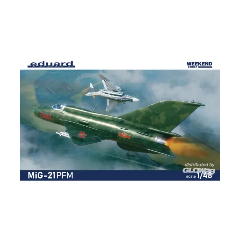 MiG-21PFM EDUARD-WEEKEND Schaalmodel Beperkte Voorraad