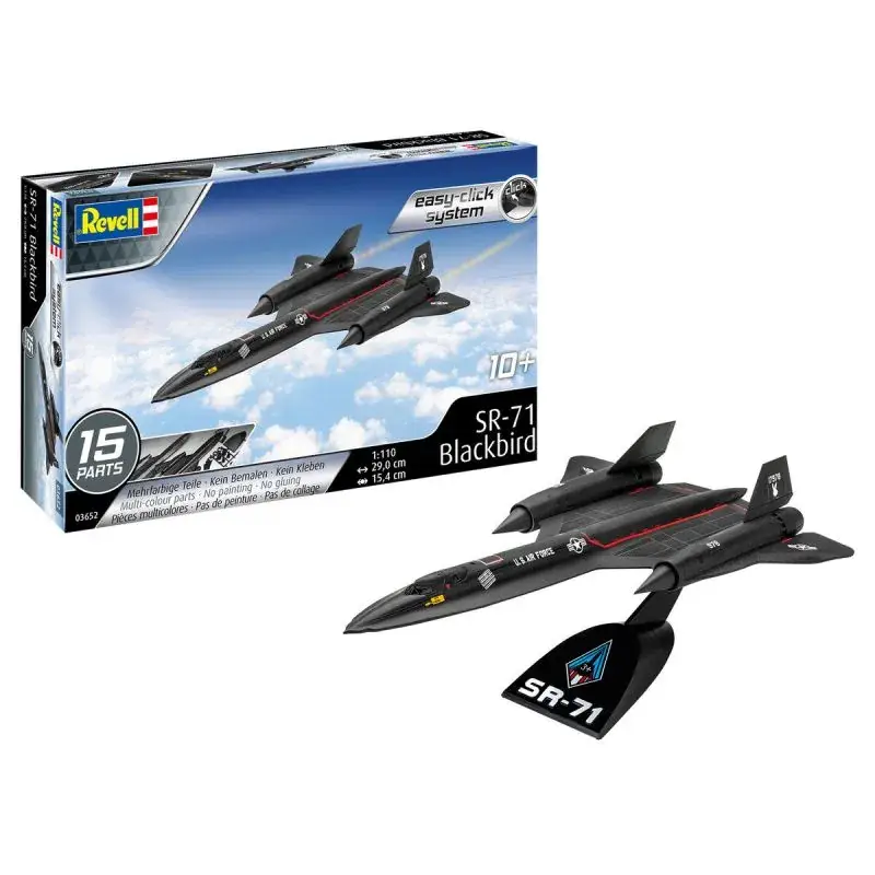 Weekendaanbieding Model set lockheed sr-71 blackbird Schaalmodel