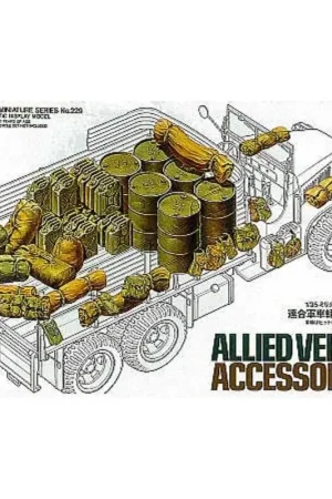Tijdelijk Beschikbaar Allied Vehicles Accessory set Oil drums jerry cans packs